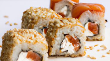 Sushi z lososového filetu