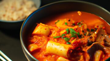 Kimchi jjigae s vepřovým masem