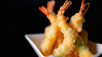 Tempura z krevet.