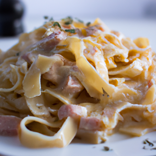 Pasta carbonara na italský způsob