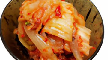 Kimchi, tradiční korejský kvašený zelí