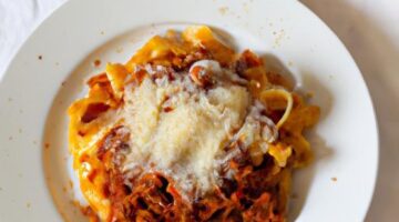 Ragu alla Bolognese na tagliatelle