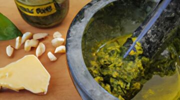 Tradiční italský pesto genovese recept