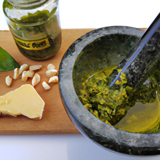 Tradiční italský pesto genovese recept