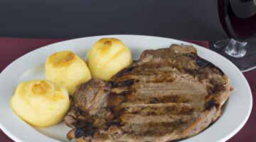 Newyorský steak s bramborami