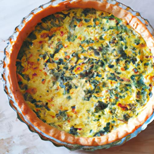 Quiche Lorraine s špenátem