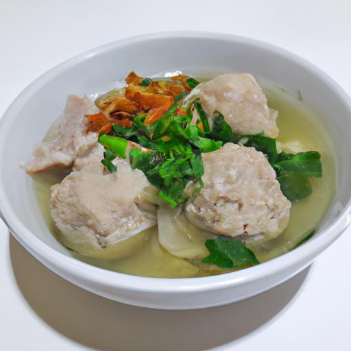 Bakso – indonéská masová polévka