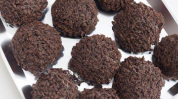 Tradiční brazilské brigadeiro cukroví