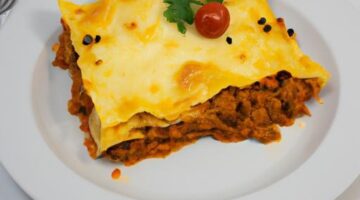 Lasagne bolognese domácího receptu