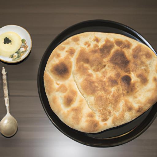 Naan iránský chléb recept