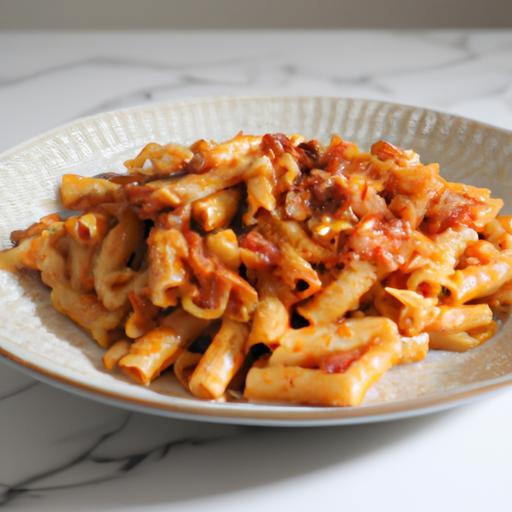 Penne arrabbiata s pancettou