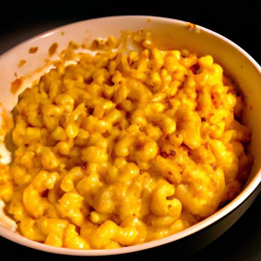 Mac and cheese s křupavou kůrkou