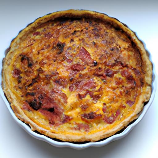 Quiche Lorraine s uzeným špekem