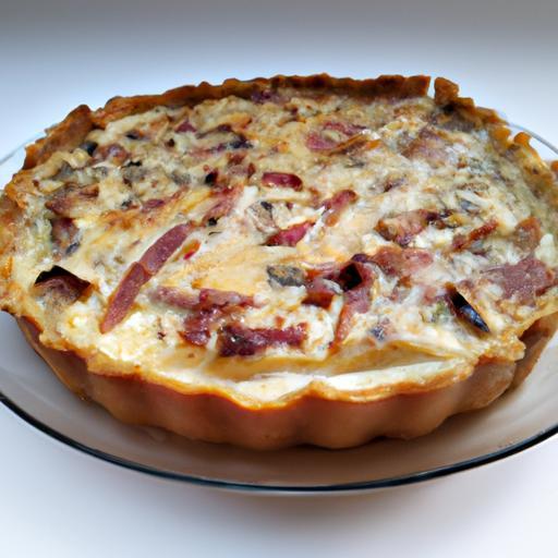 Quiche Lorraine s vepřovou slaninou