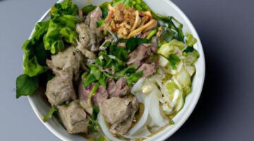 Pho bo – V vietnamská polévka s nudlemi