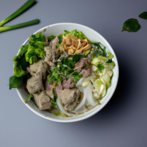 Pho bo – V vietnamská polévka s nudlemi