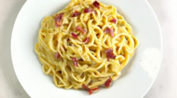 Pasta carbonara s pancetou