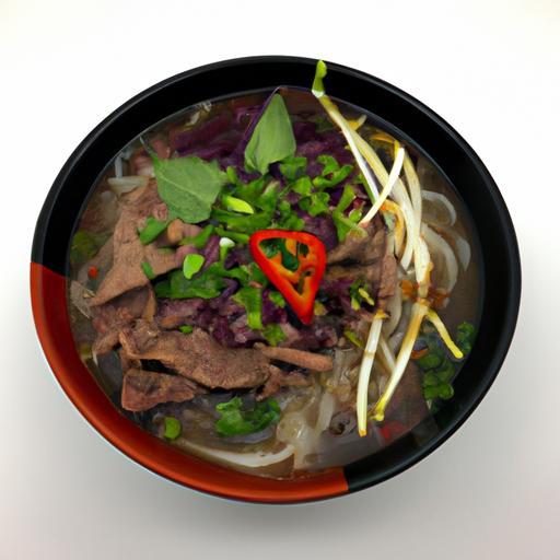 Phở bo vietnamese beef noodle soup