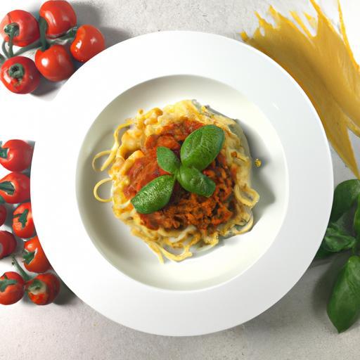 Pomodoro pasta s bazalkou