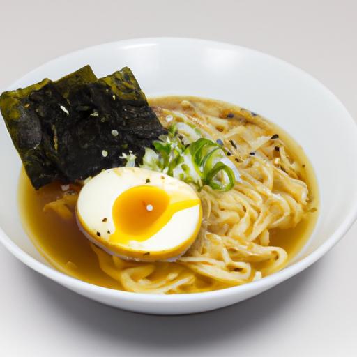 Ramen s vajíčkem a nori