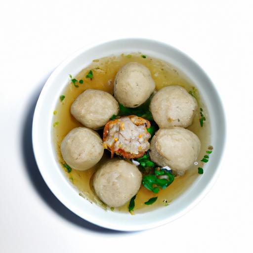 Bakso – indonéské polévka s masovými kuličkami