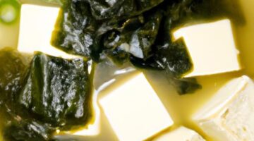 Misoshiro polévka s tofu a wakame