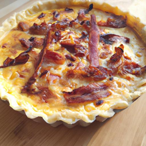 Quiche Lorraine s křupavou slaninou