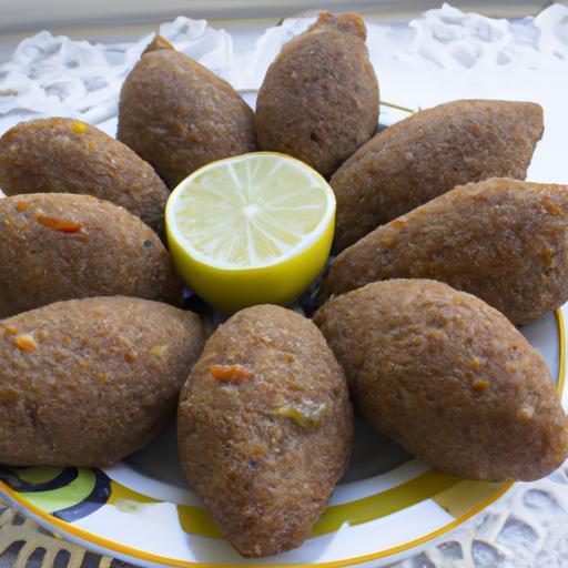 Kibbeh s nádivkou z mletého masa