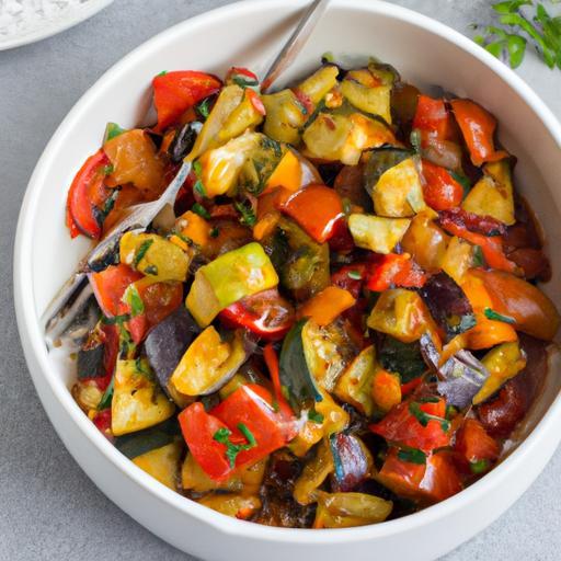 Ratatouille pečená zelenina s bylinkami