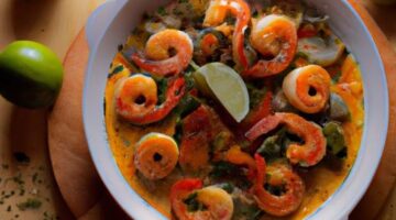 Moqueca de camarão