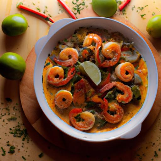 Moqueca de camarão