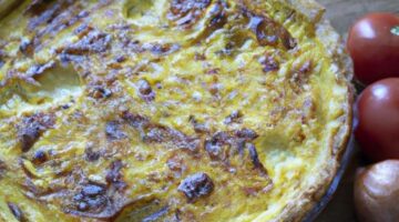 Quiche Lorraine s křehkým těstem