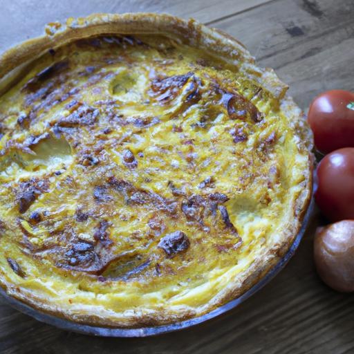 Quiche Lorraine s křehkým těstem