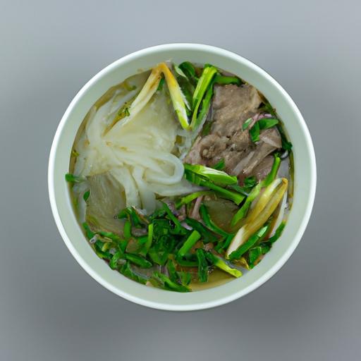 Pho bo – Vietnamská polévka s hovězím