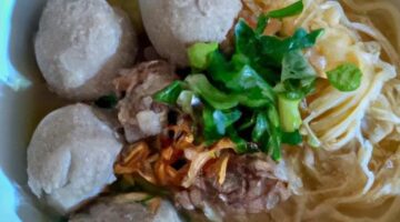 Bakso – indonéské masové nudle