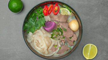 Pho bo- vietnamská nudlová polévka