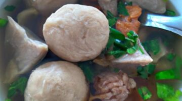 Bakso – tradiční indonéský polévkový pokrm