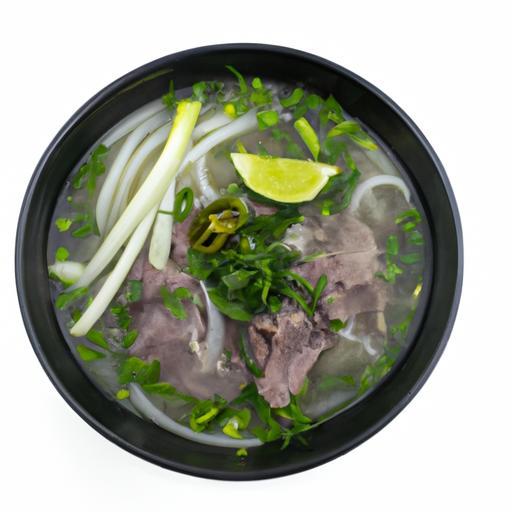 Phở Bo- Vietnamská hovězí polévka