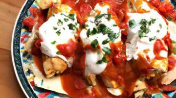 Kuřecí enchiladas s omáčkou salsa