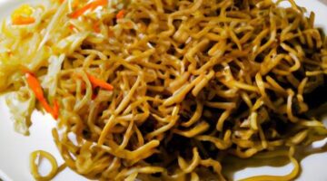 Smažené nudle Yakisoba