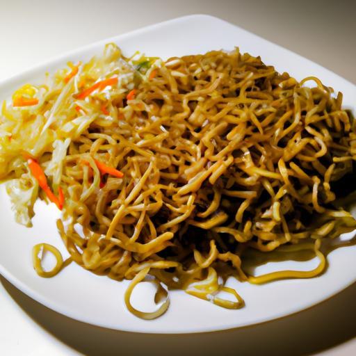 Smažené nudle Yakisoba