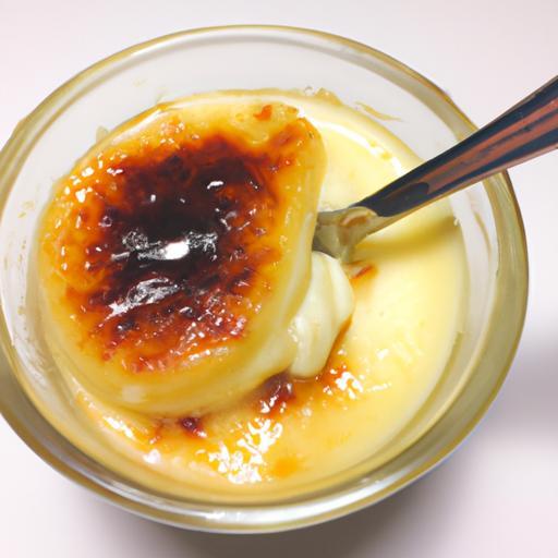 Crème brûlée z vanilky