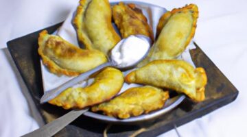 Argentinské empanadas se smaženými banány