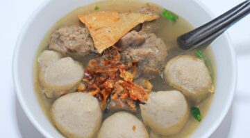 Bakso – indonéský masový polévka