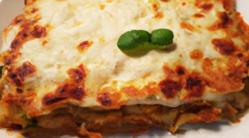 Vegetariánská lasagne se zeleninou