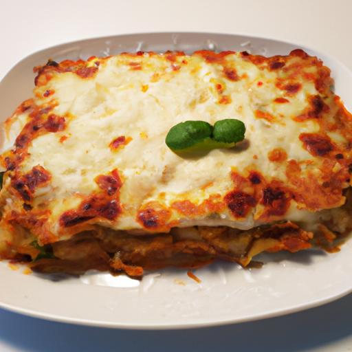 Vegetariánská lasagne se zeleninou