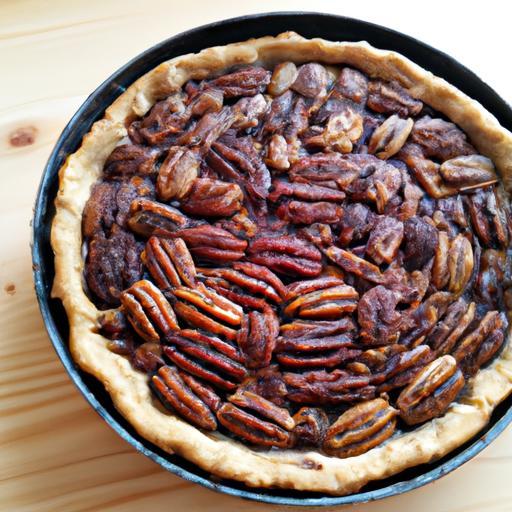 Pecan pie s medem a oříšky