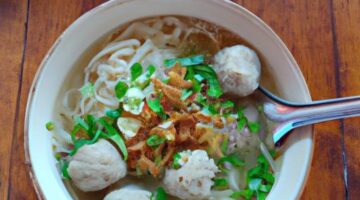 Bakso – indonéské nudlové polévka