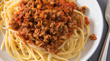 Ragu Bolognese S špagetami