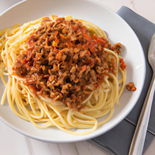 Ragu Bolognese S špagetami